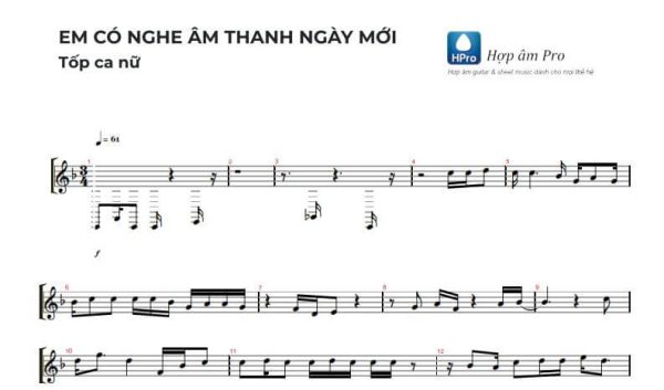Em Co Nghe Am Thanh Ngay Moi