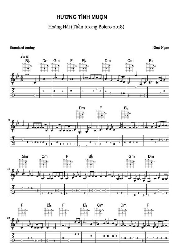 HƯƠNG TÌNH MUỘN - Hoang Hai_001-1024