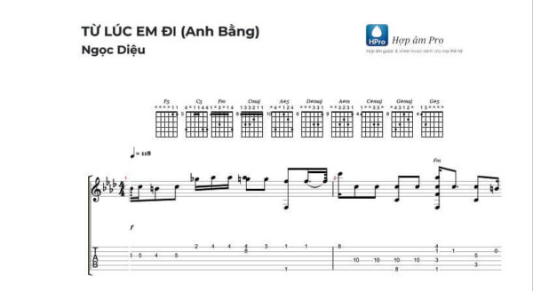 Từ lúc em đi (Anh Bằng) - Hopampro