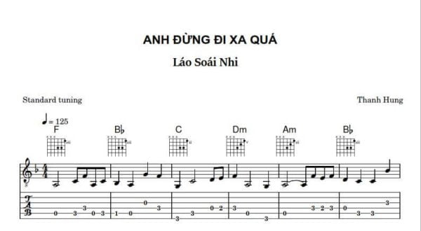 Anh Đừng Đi Xa Quá