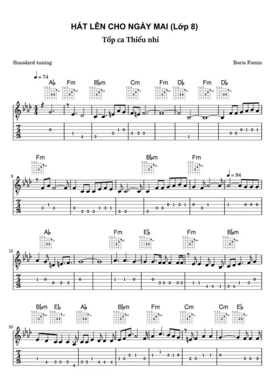 HÁT LÊN CHO NGÀY MAI (lop 8) - Top Ca_001-1024