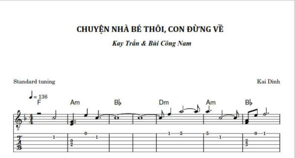 Chuyện nhà bé thôi, con đừng về